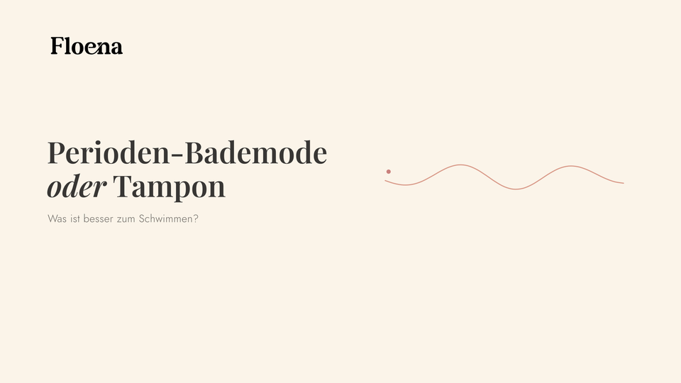 Perioden-Bademode oder Tampon: Was ist besser zum Schwimmen?
